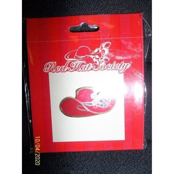 3 for $15 💜 𝅺red Hat Society Pin NEW!!! - Picture 1 of 2
